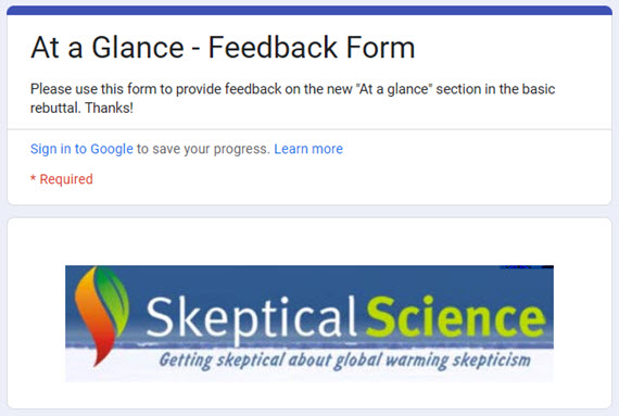 Feedback form
